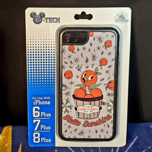 Disney Parks Flower & Garden Orange Bird Hello Sunshine iPhone 6s/7/8 Plus Case