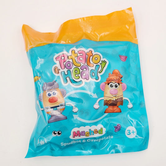 2025 Wendy's Potato Head Mashed "Spudbot & Cavepotato" Kids Meal Toy- NEW Wendys