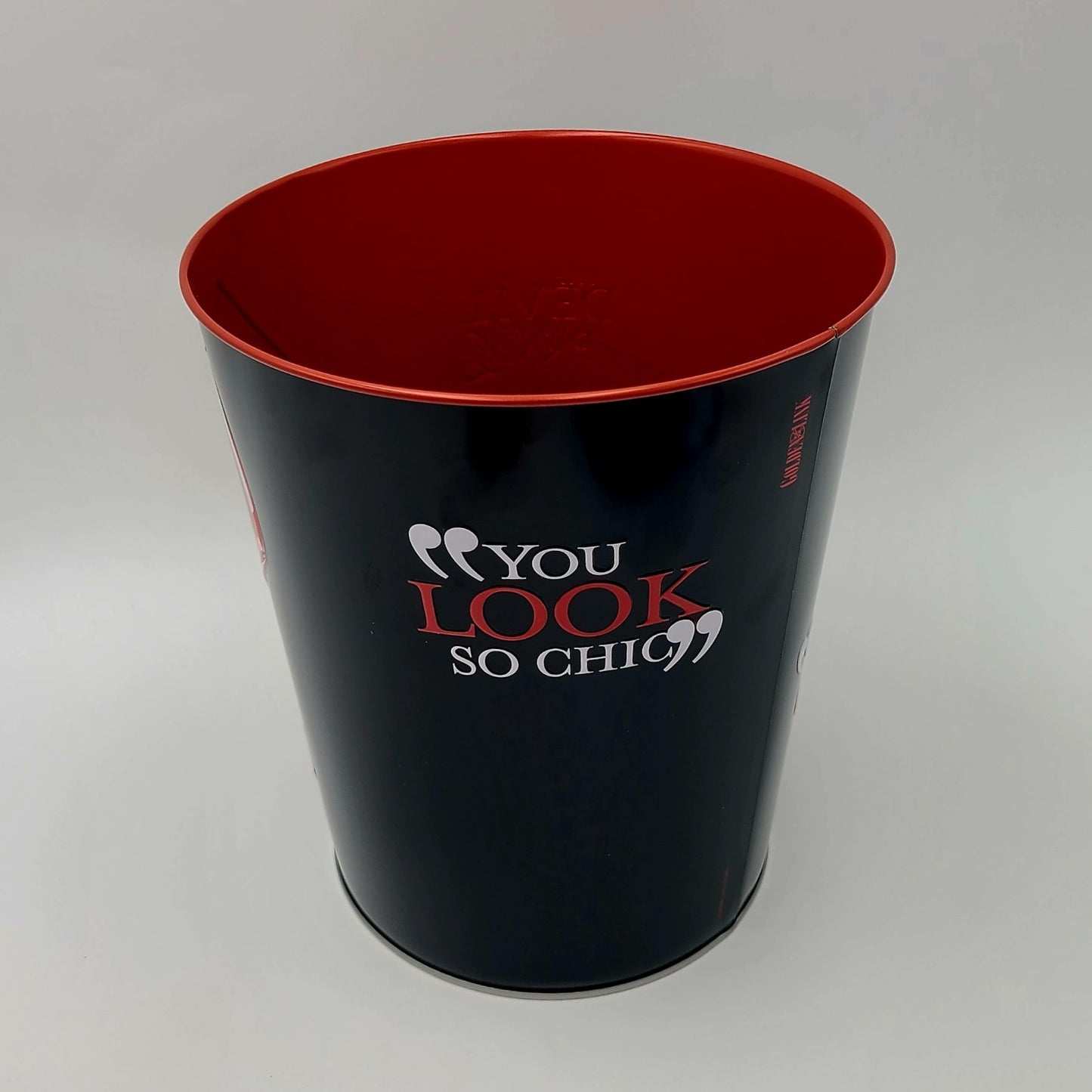 IN HAND The Devil Wears Prada 2 Movie 130 oz Tin Popcorn Bucket Cinemark So Chic