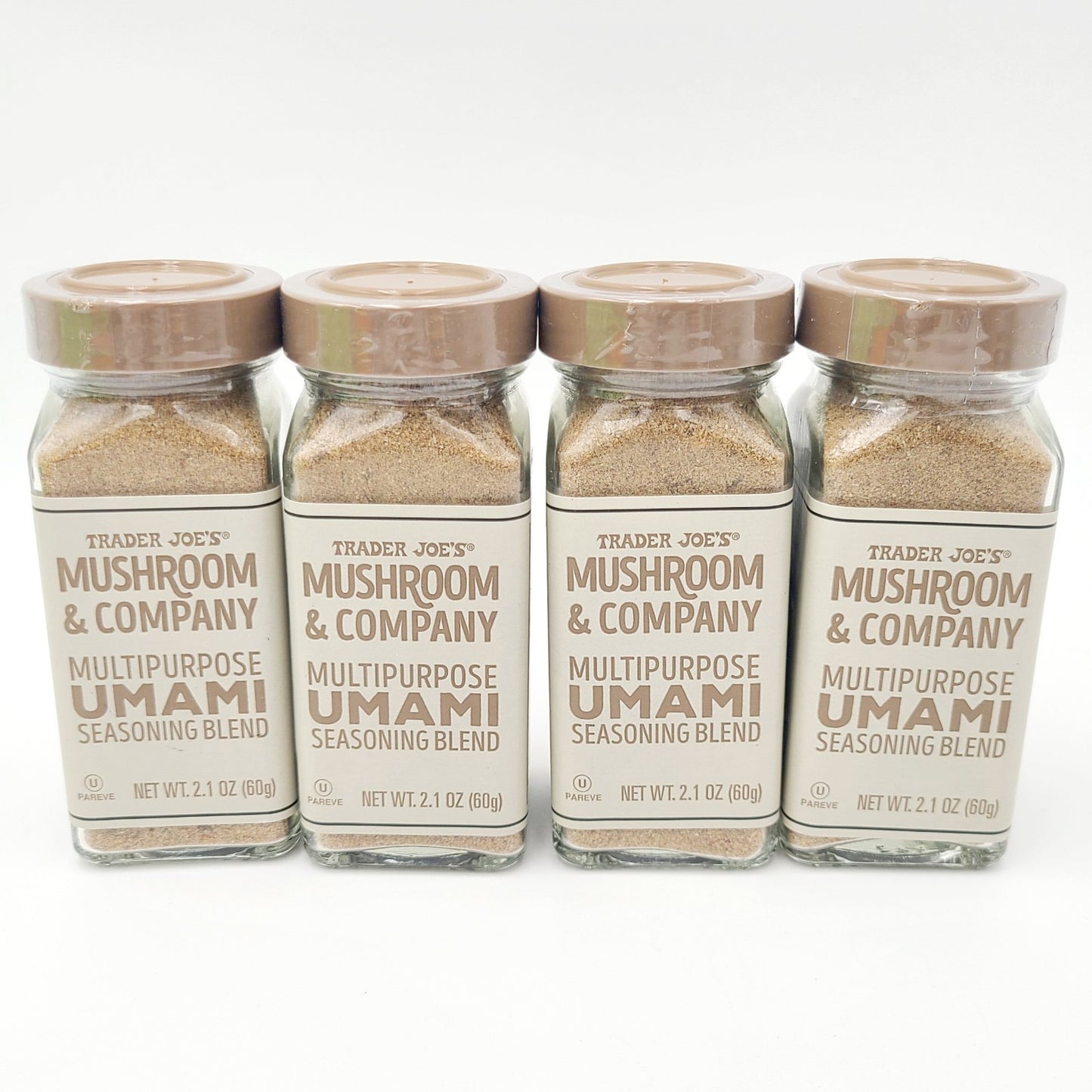 4 Pack Trader Joe's Mushroom & Company Multipurpose Umami Seasoning Blend 2.1 oz
