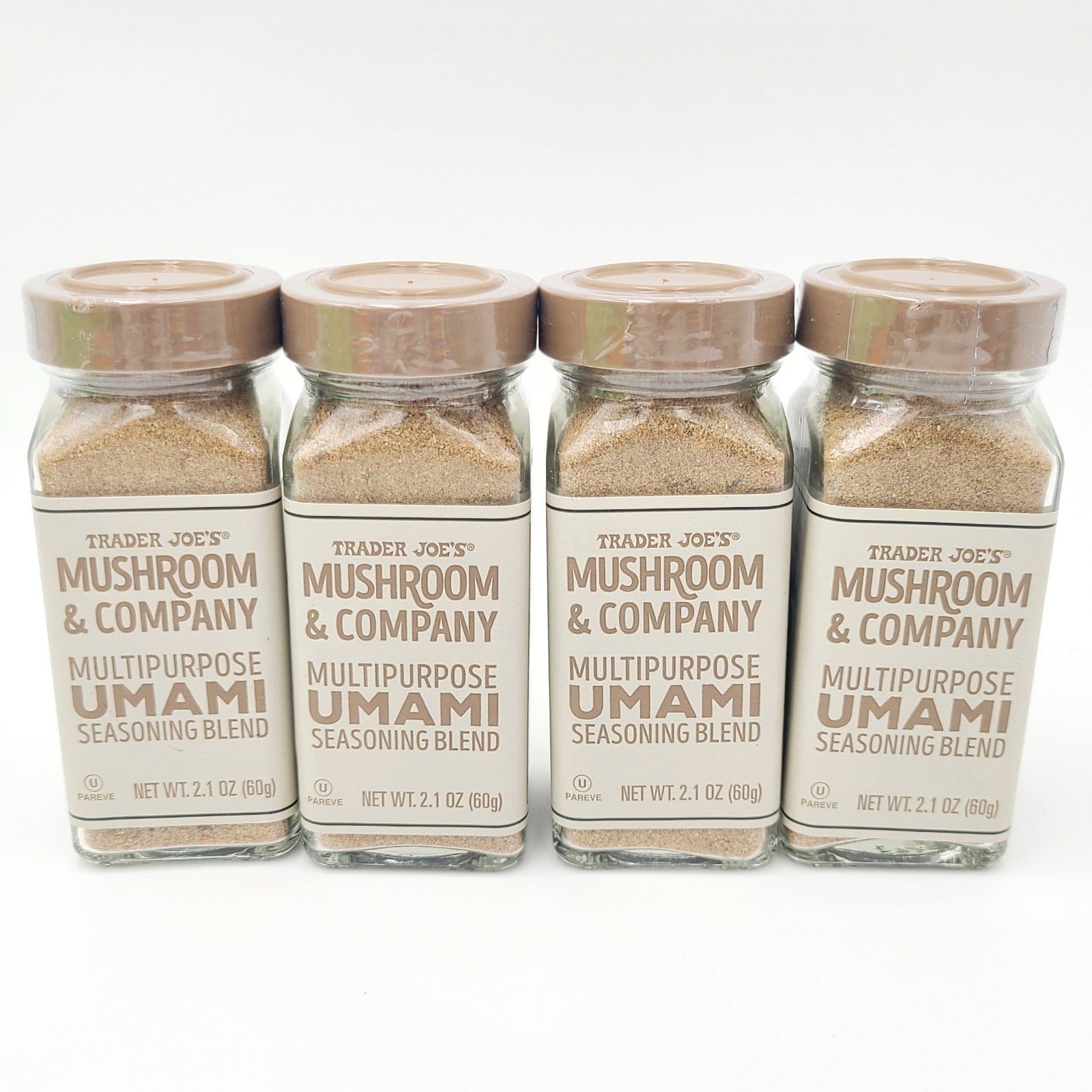 4 Pack Trader Joe's Mushroom & Company Multipurpose Umami Seasoning Blend 2.1 oz