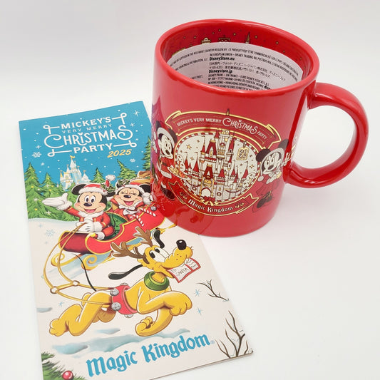 2025 Disney Parks Mickey’s Very Merry Christmas Party Ceramic Mug Coffee Cup New