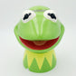 NEW 2023 Disney Parks The Muppets Kermit The Frog Ceramic Green 9.5" Cookie Jar