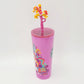 2026 Disney Parks Starbucks Magic Kingdom Horse Carrousel Straw Topper Tumbler