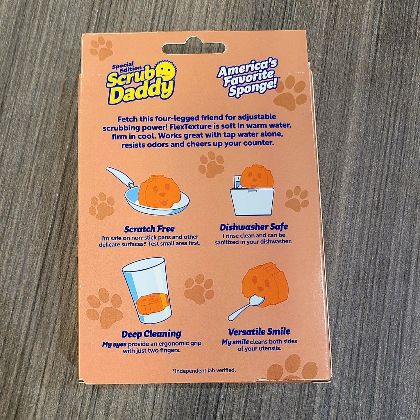 5x DOG Scrub Daddy Special Edition Pet Shapes Sponges Sponge Flex Scrubber NEW