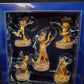 Walt Disney World 50th Anniversary Fab 50 Gold Ornament Set of 19- All 4 PARKS 