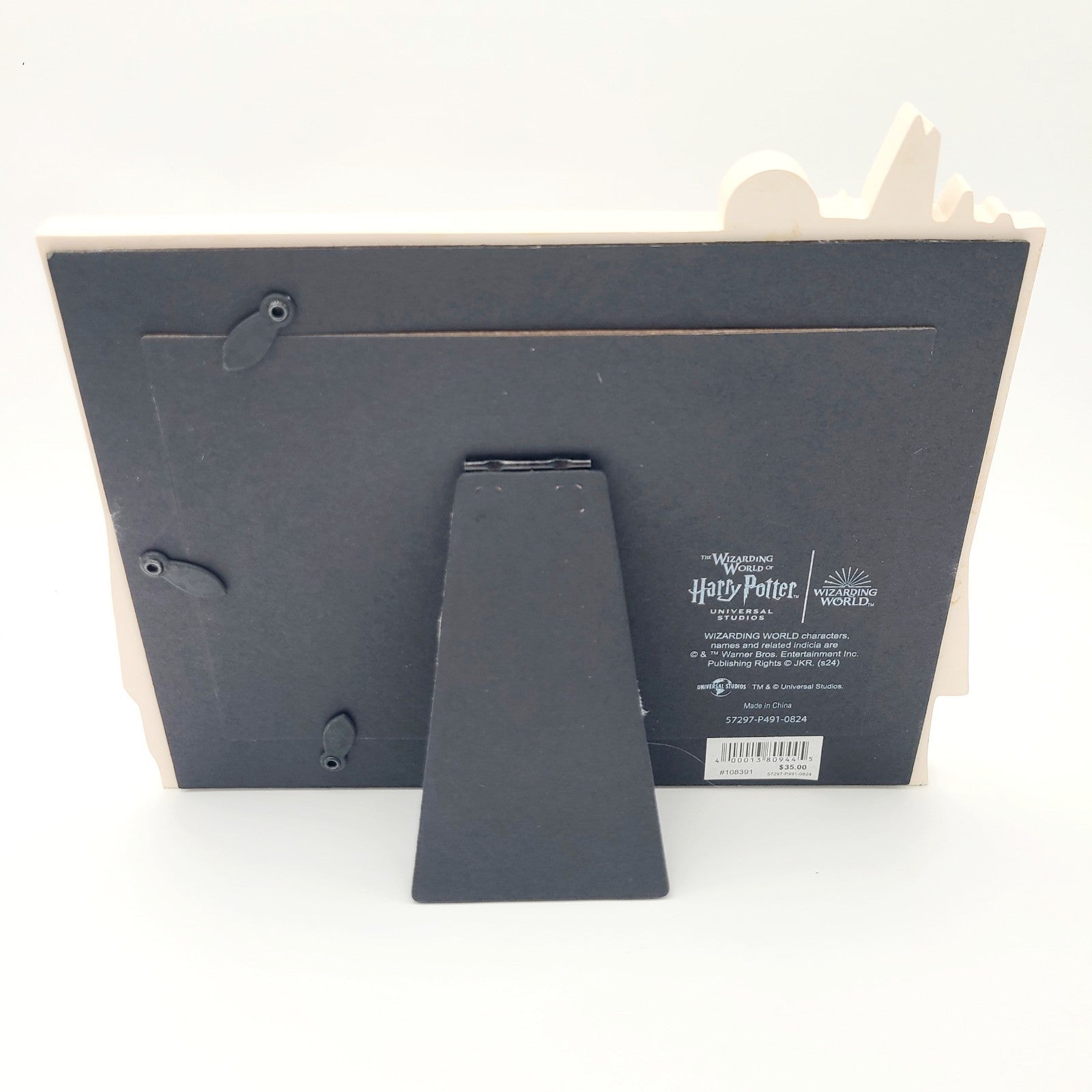 NEW Universal Studios Harry Potter World Hogsmeade Christmas Photo Picture Frame