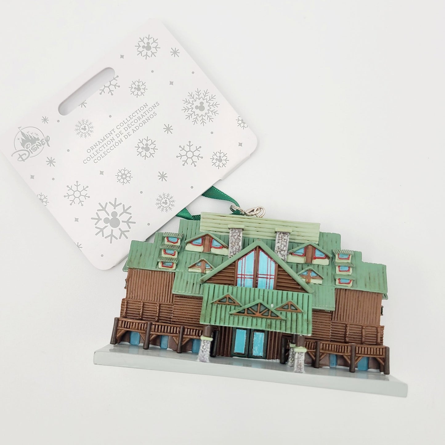 NEW Disney Parks Mickey & Minnie Mouse Wilderness Lodge Resort House Ornament