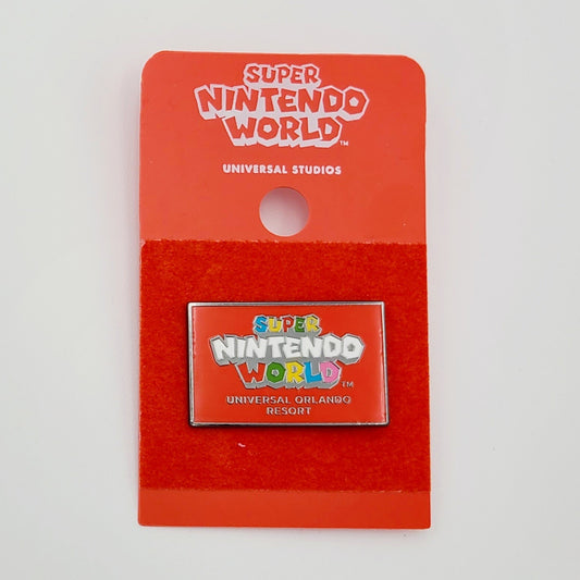 *Pin* 2024 Universal Orlando Resort EPIC Universe Super Nintendo World Logo Red