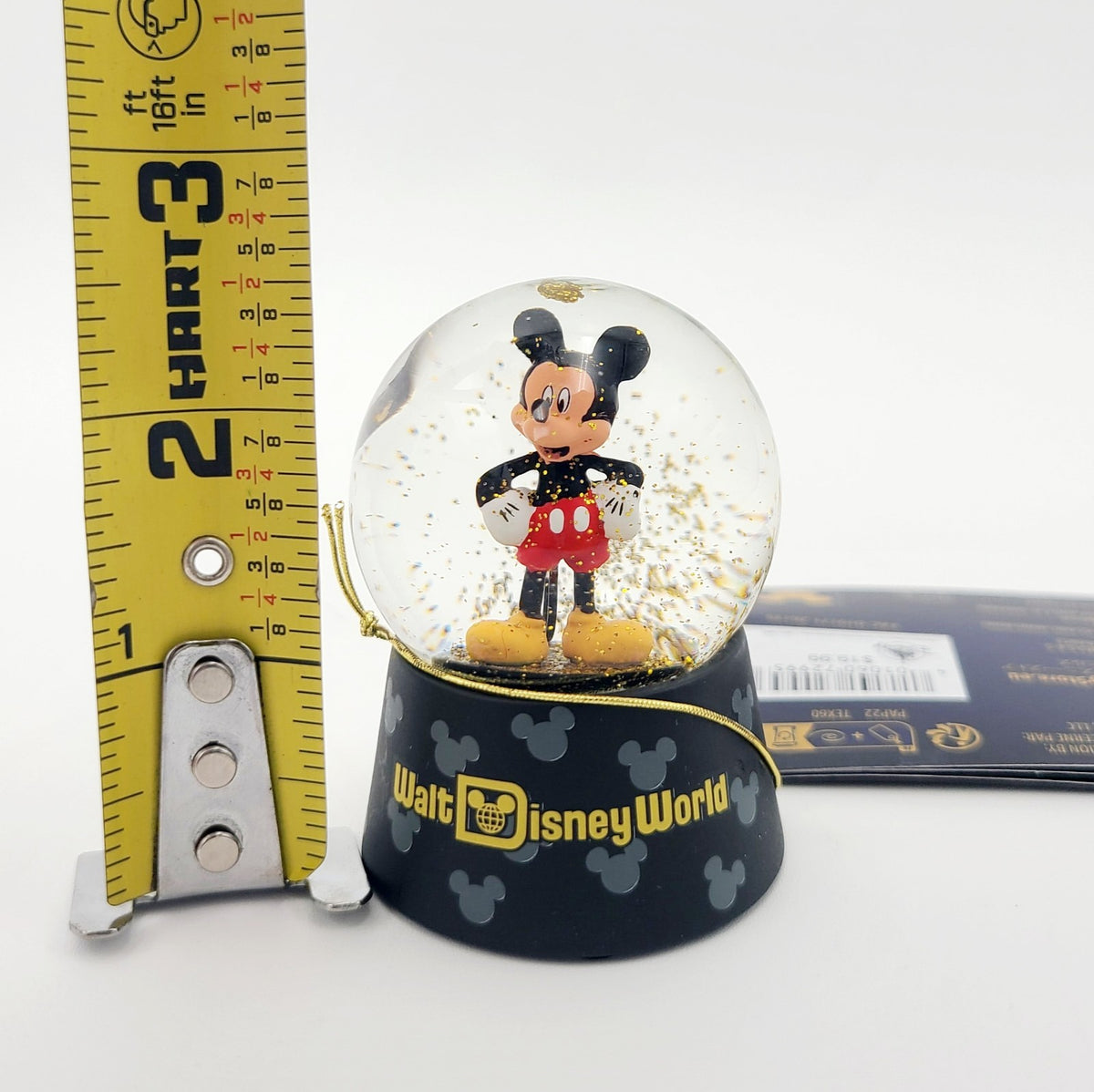 Disney Parks 2026 WDW Signature Collectibles Mickey Mouse 2.5" Mini Snow Globe