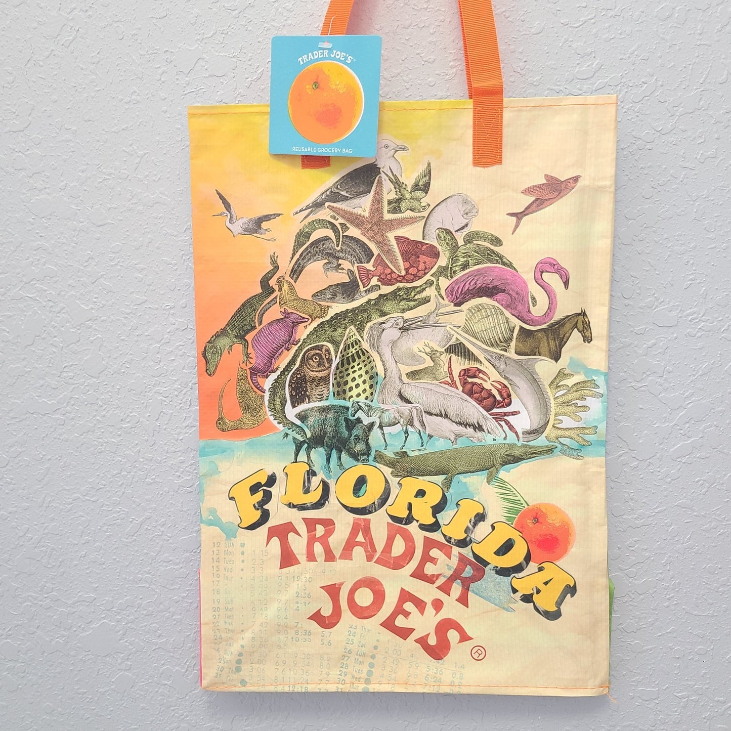 3 Bag Set! Trader Joe’s Reusable Florida Georgia Comfort Food Mac & Cheese Tote