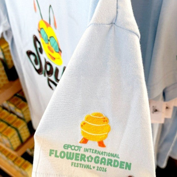 LARGE Disney Parks 2026 WDW EPCOT Flower & Garden Festival Spike The Bee Shirt