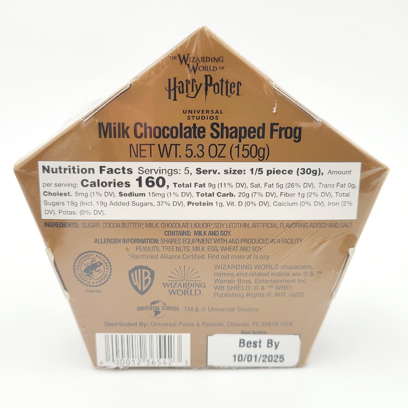 *Milk, White, Dark Chocolate Frog Set* Universal Studios Harry Potter Honeydukes