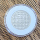 Tron Lightcycle Grid Coin Disney Park Flynns Arcade Silver Color Metal Medallion