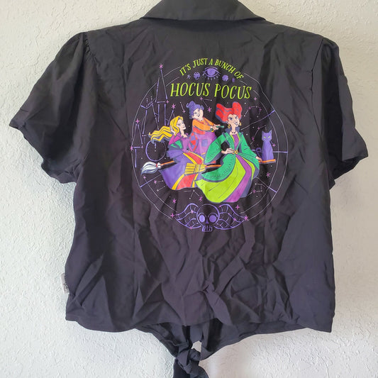 LARGE 2021 Walt Disney World Parks Hocus Pocus Shirt Adult Halloween Sanderson 