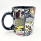 Marvel Comic Panels Ceramic Mug Holds 20 Oz Bulk Iron Man Spiderman Capt America