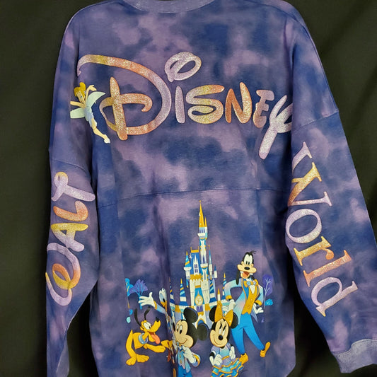 *Adult Medium* 2022 Walt Disney World 50th Anniversary Tie Dye Spirit Jersey NEW