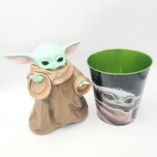 IN HAND Mandalorian & Grogu Cinemark Exclusive Popcorn Bucket Star Wars SET NEW