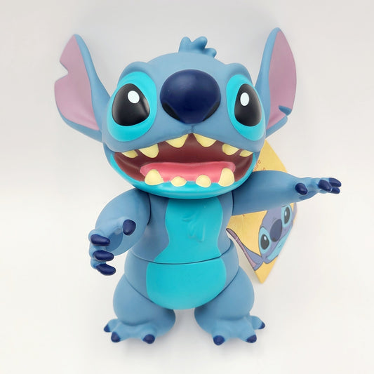 2025 Walt Disney World Parks Stitch Articulated Plastic Figure 7” Blue Alien 626