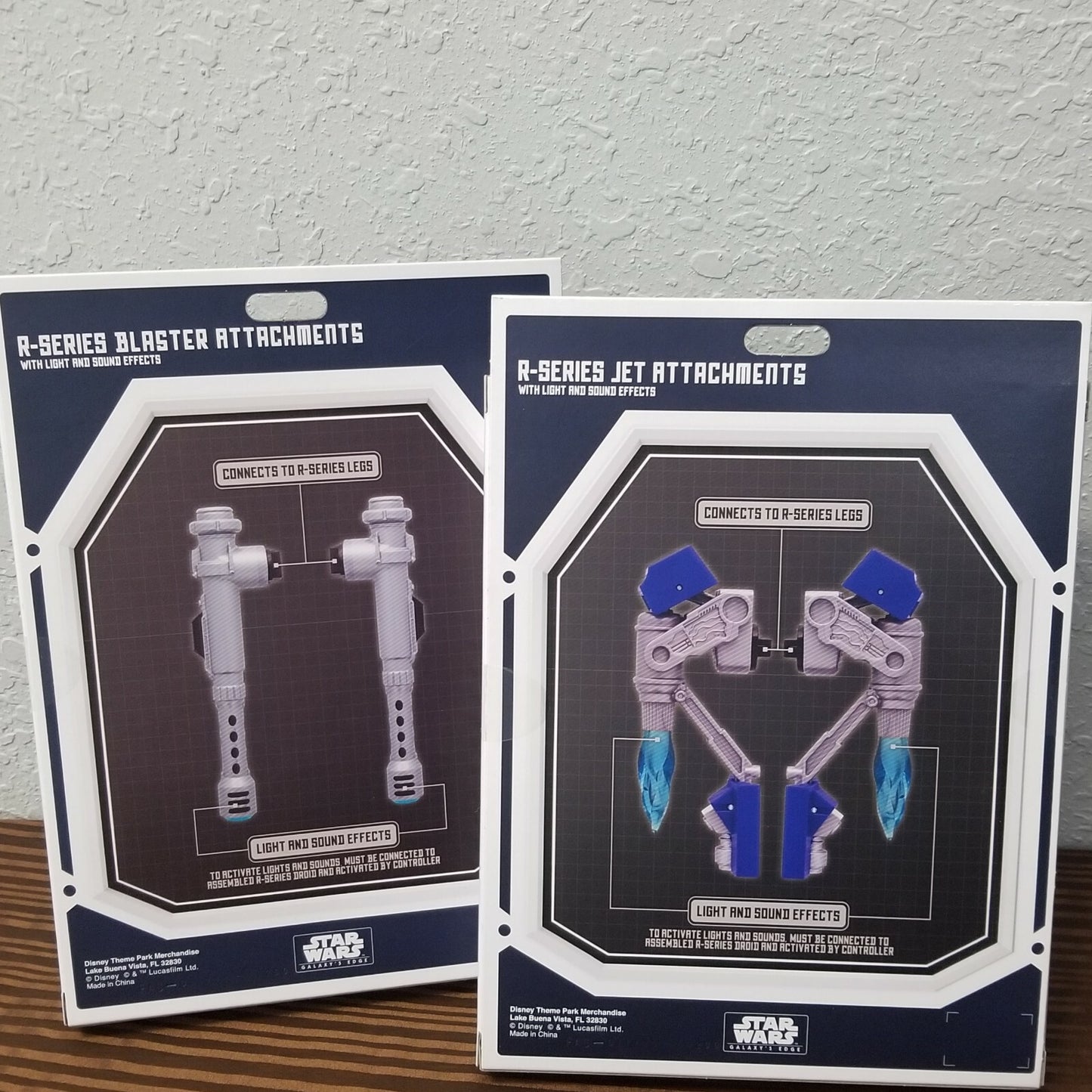 R-SERIES Accessory Set Custom RC Droid Star Wars Disney Jet Attachment & Blaster