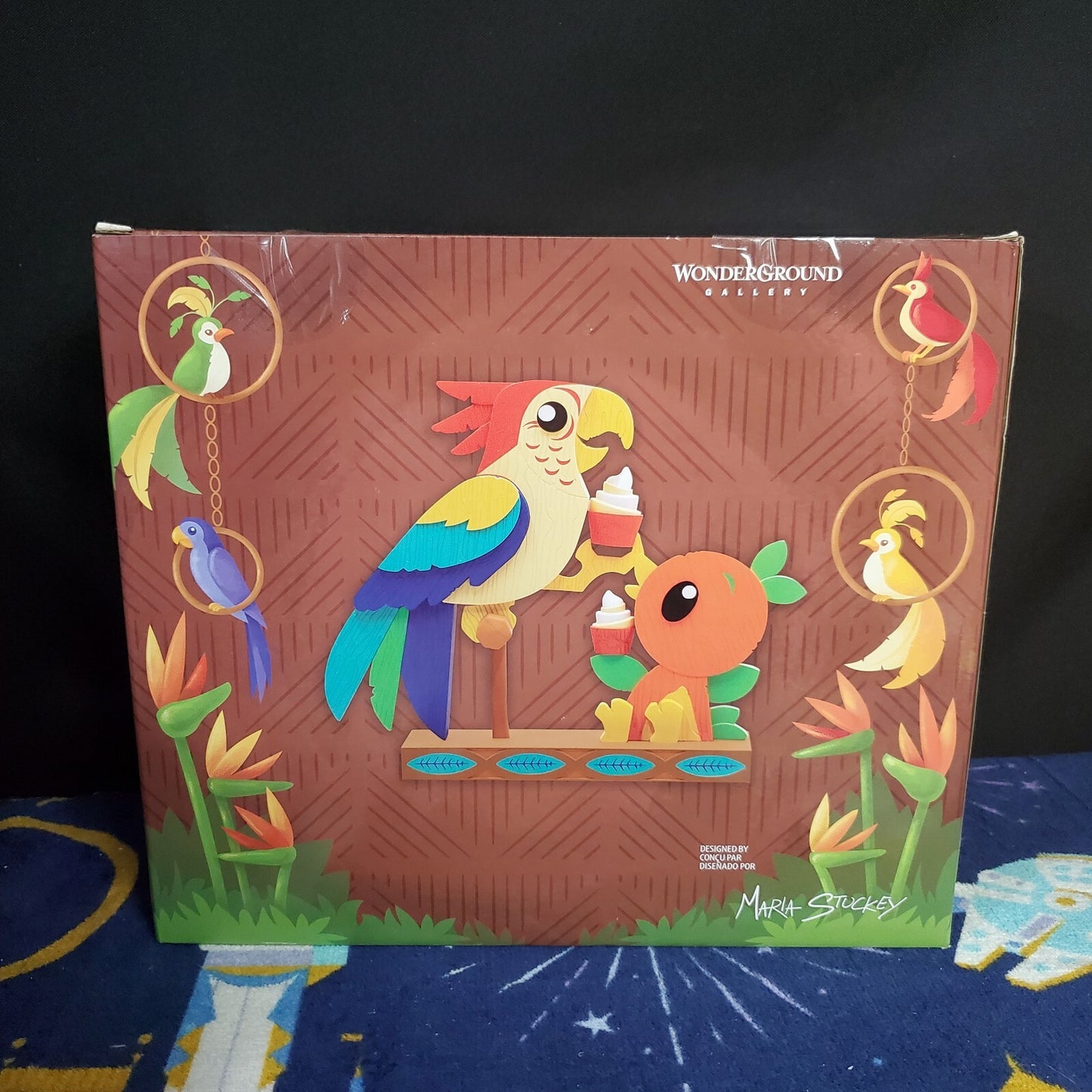 2022 Disney Parks Wonderground Vinyl Figure Orange Bird Jose Little Ray Sunshine