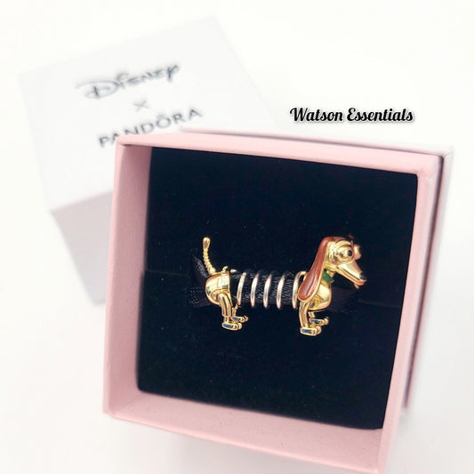 Pandora Walt Disney World Parks Pixar Toy Story Charm 925 Sterling Slinky Dog