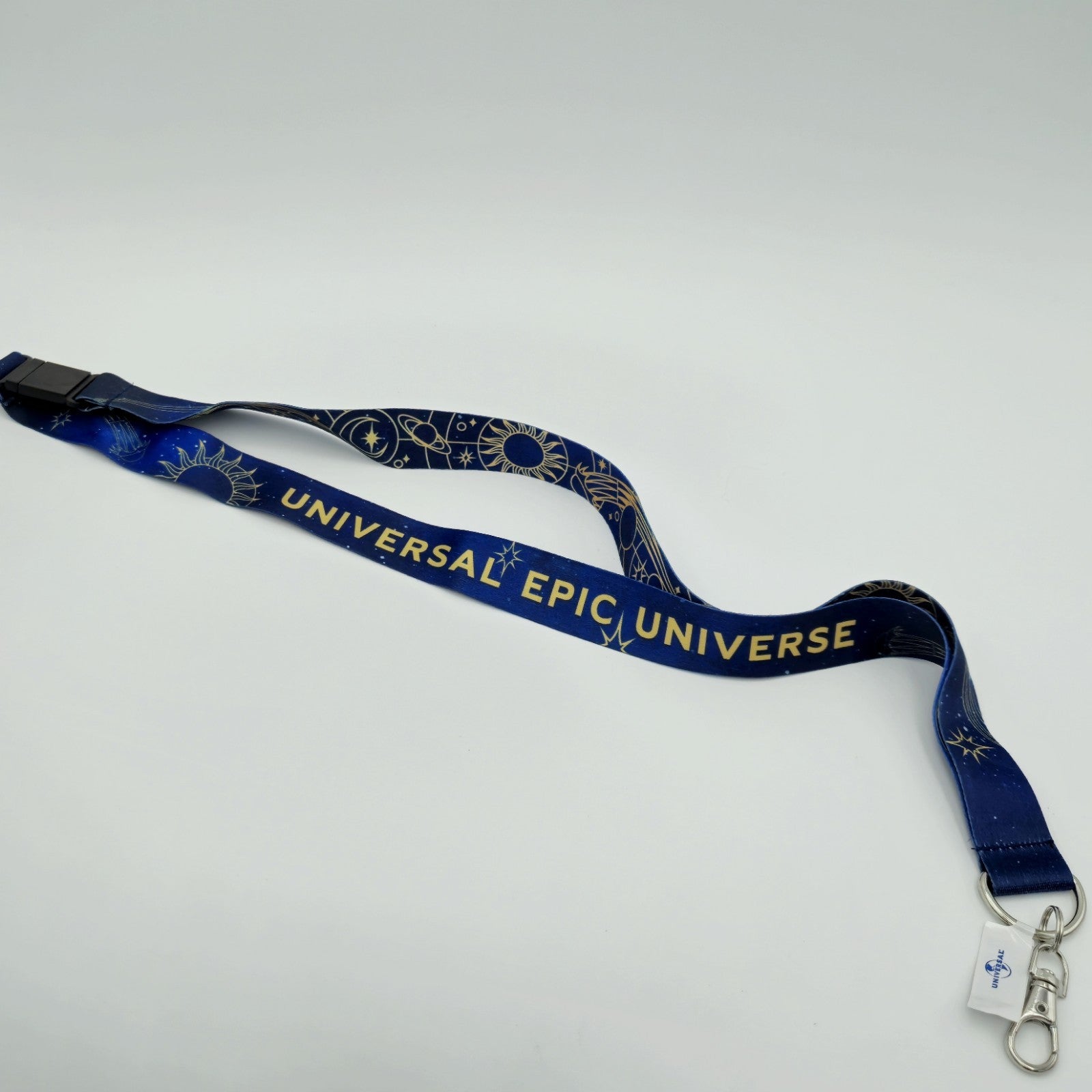 EPIC Universe Emblem Logo Lanyard Celestial Bodies Sun Moon Universal Studios