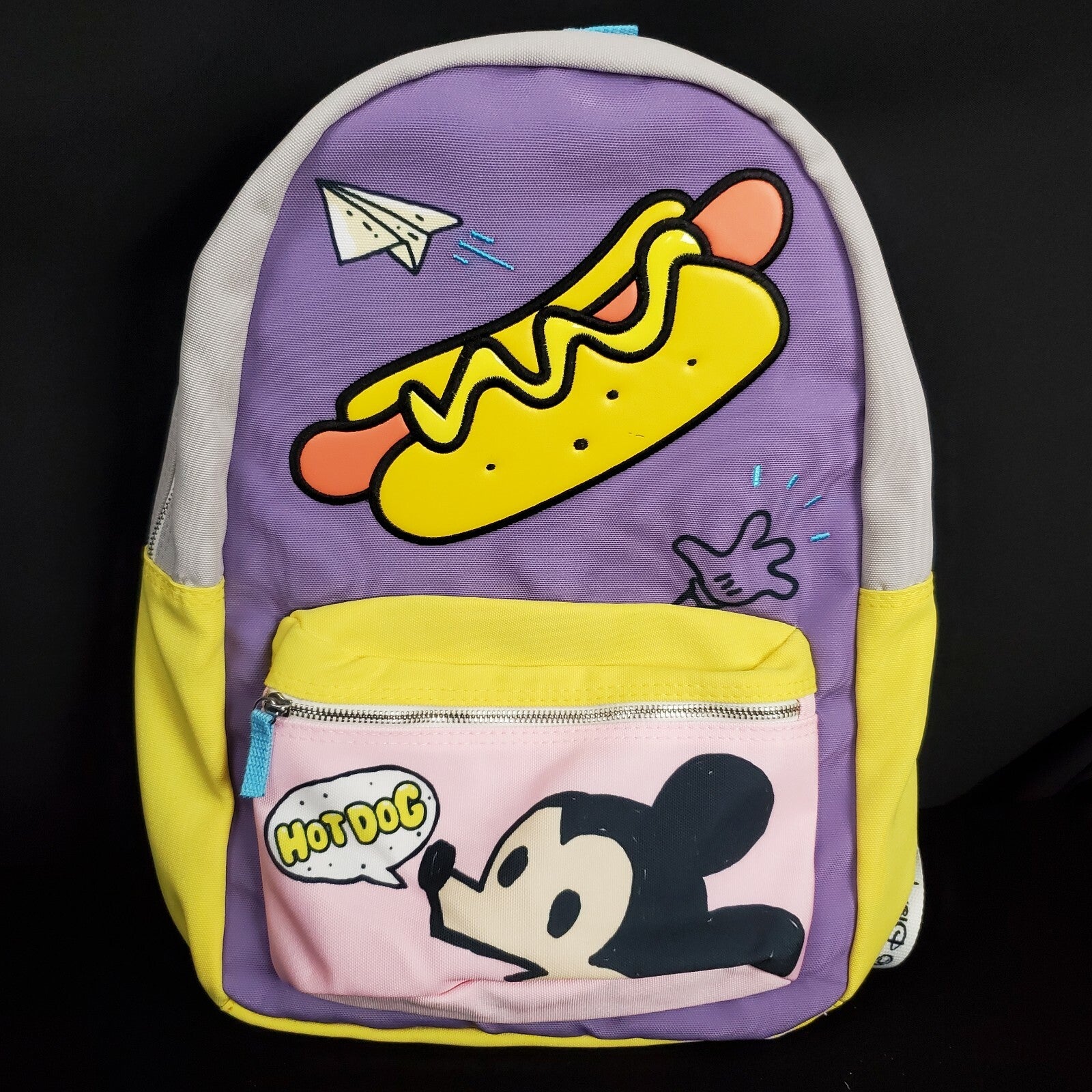 2021 Disney Parks Backpack Mickey Mouse Hot Dog Nanka Kanemitsu Artist Series