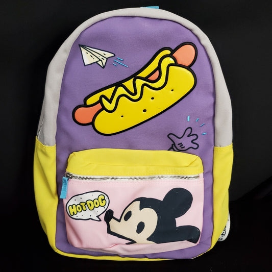 2021 Disney Parks Backpack Mickey Mouse Hot Dog Nanka Kanemitsu Artist Series