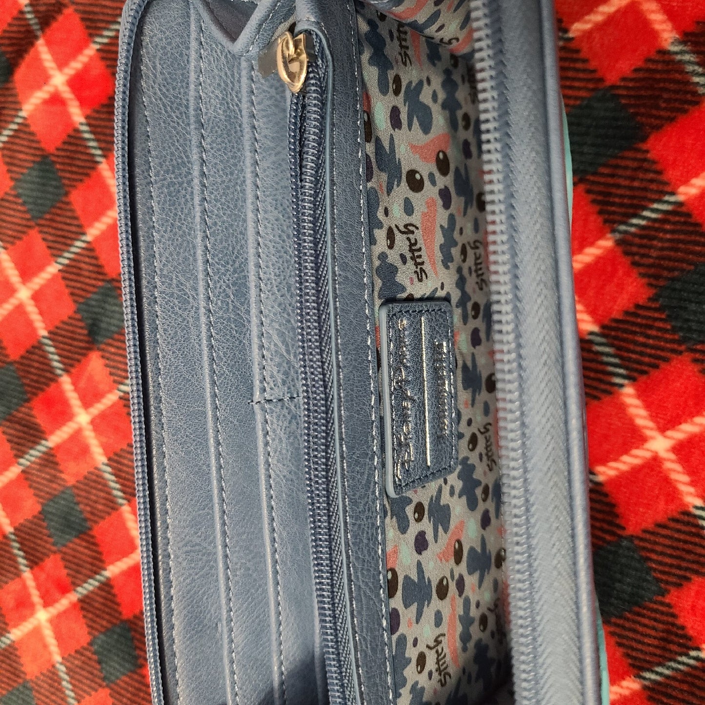 *Stitch Loungefly Wallet* Walt Disney World Parks Stitch Blue Face 2023