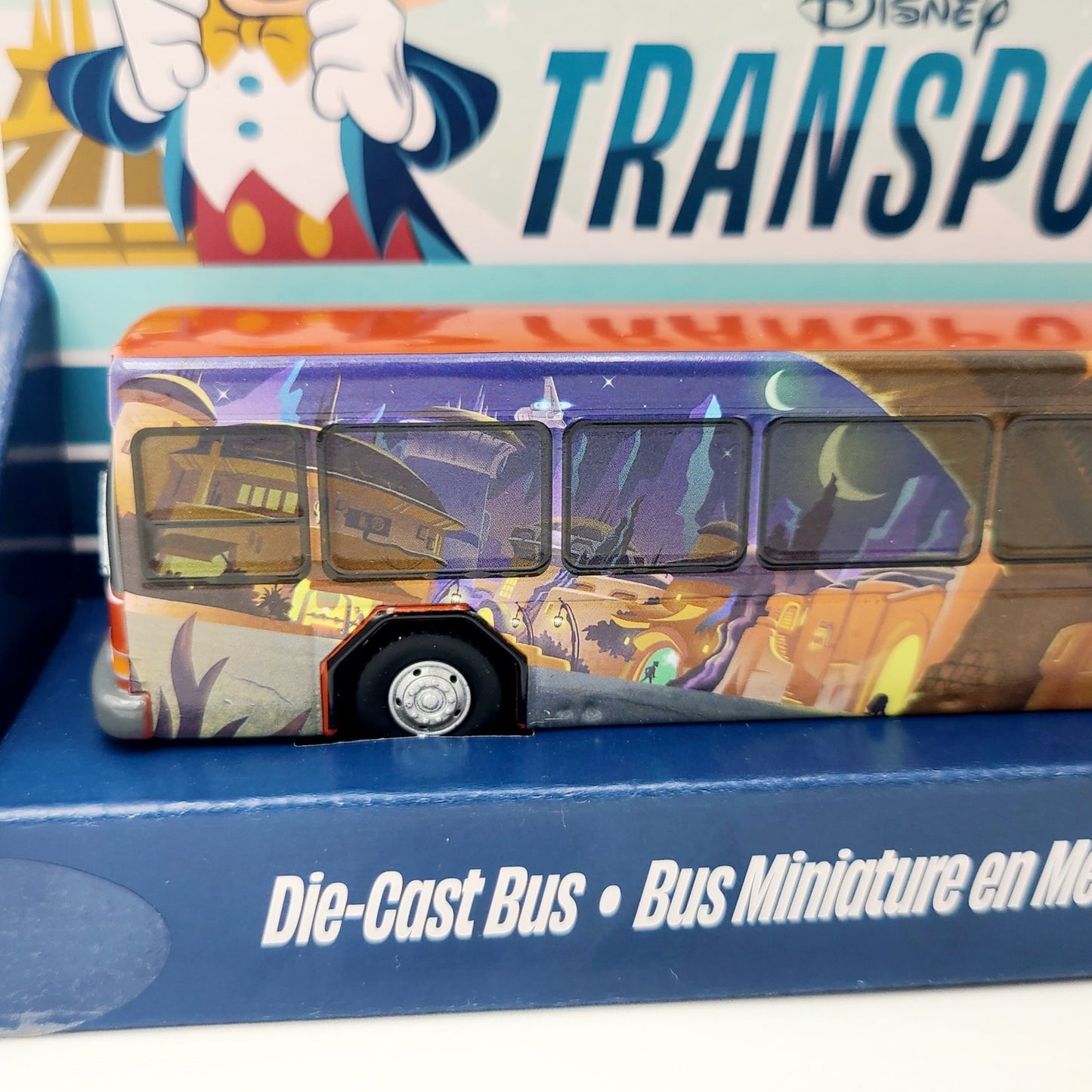 NEW 2025 Disney Parks Diecast Bus Transport Star Wars Wrap BB-8 Galaxy’s Edge