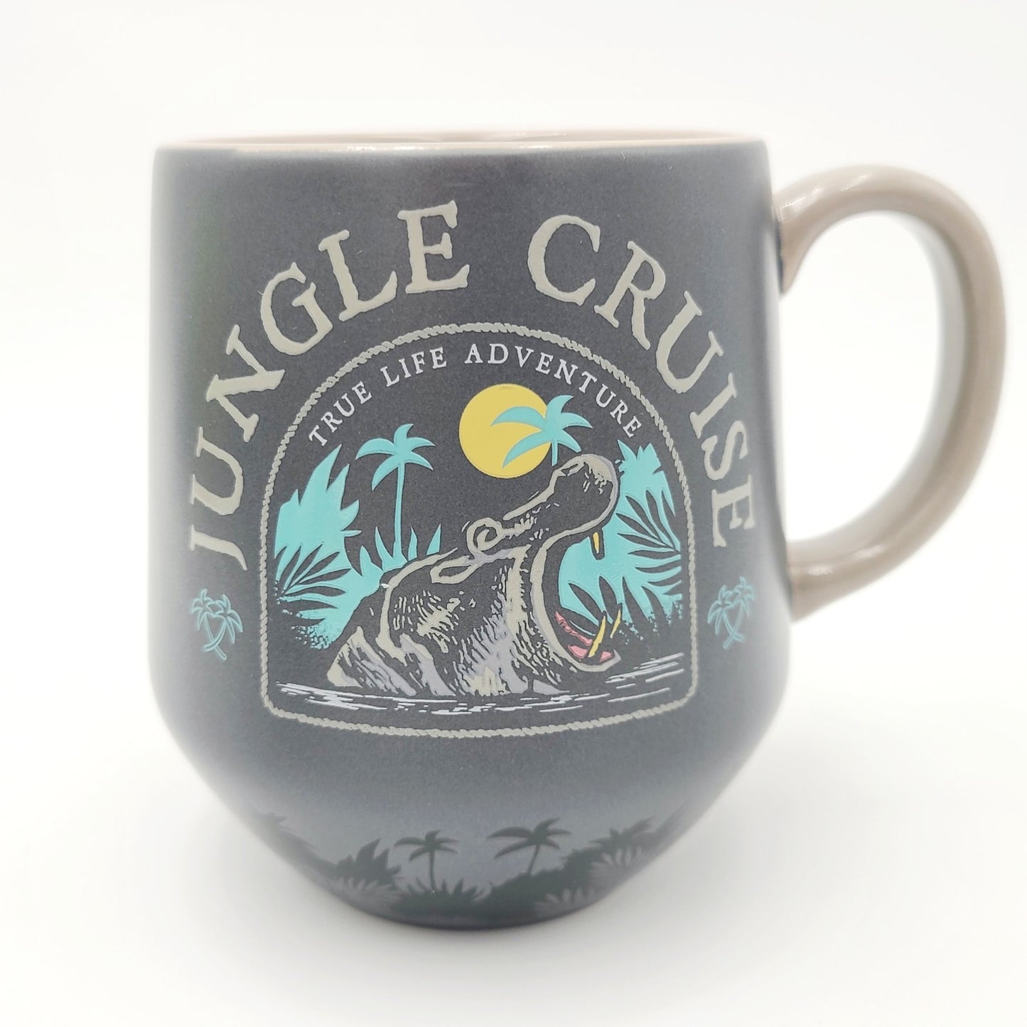 (1) Disney World Parks Jungle Cruise It goes for Niles, and Niles Coffee Mug NEW