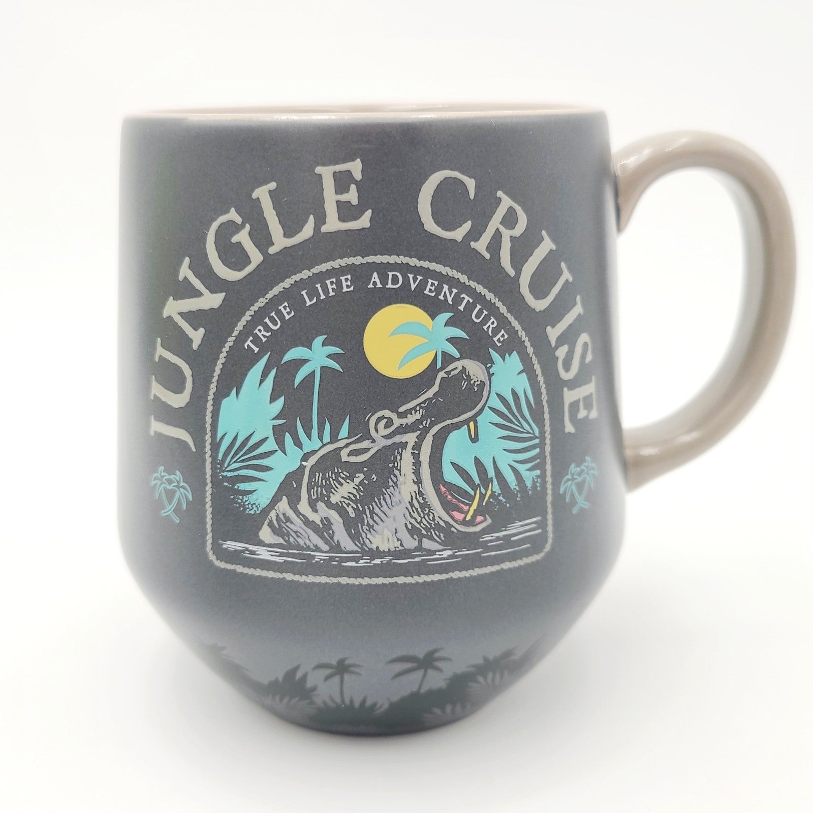 (1) Disney World Parks Jungle Cruise It goes for Niles, and Niles Coffee Mug NEW
