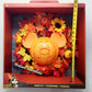 2025 Disney World Parks Halloween Mickey Mouse Pumpkin Wreath Light Up In Box