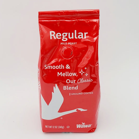 NEW Wawa Regular Mild Roast Blend SEALED Premium Coffee Ground 12 Oz Bag