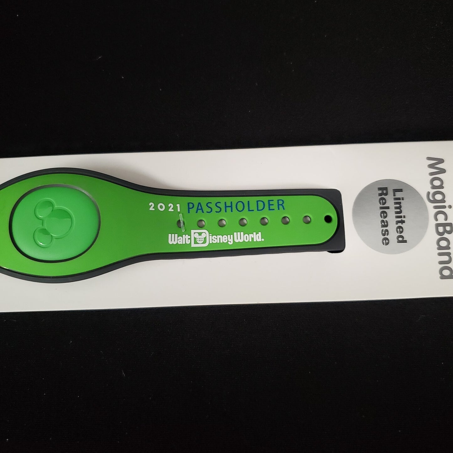 2021 Disney Tomorrowland Speedway Big Pete Annual Passholder Magic Band Green