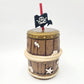 Walt Disney World Parks 2026 Pirates Of The Caribbean Brown Barrel Sipper Cup