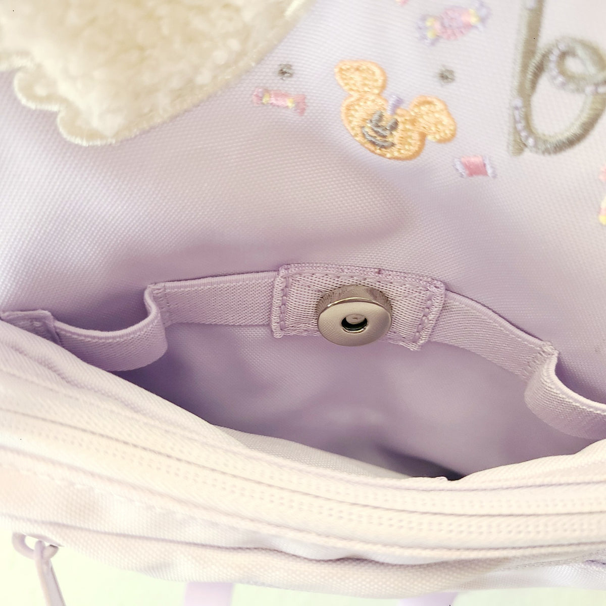 2026 Disney Parks Halloween Minnie Ghost Hey Boo Pastel Purple Mini Backpack NWT