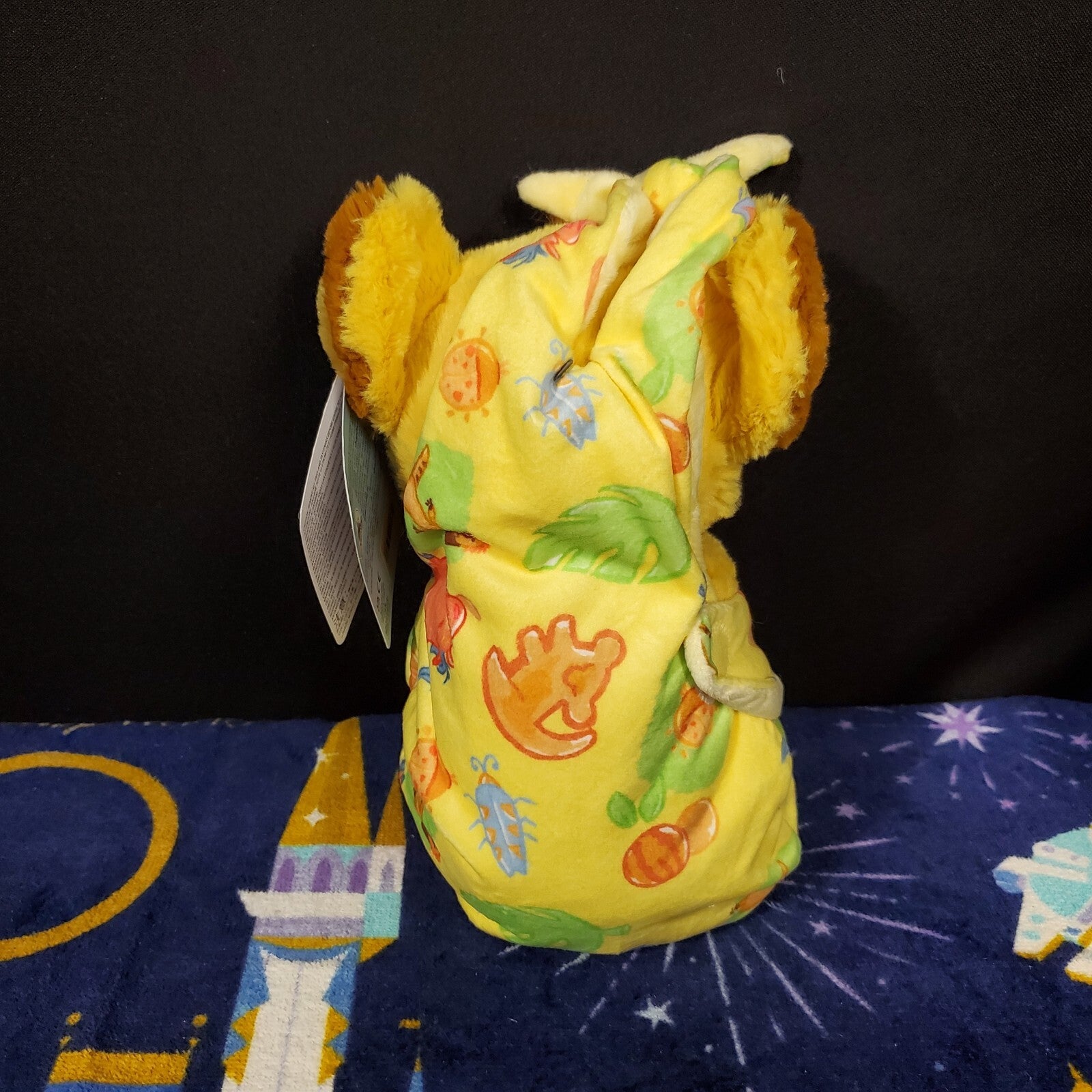 NEW Walt Disney World Parks Baby Simba in Blanket Pouch Plush The Lion King