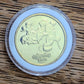 *2024 Mickey Minnie Coin* Walt Disney World Park Golden Color Metal Hollywood