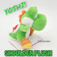 Set of 3 EPIC Universal Studios Super Nintendo World Yoshi Shoulder Magnet Plush