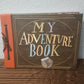 Disney Parks Pixar UP "My Adventure Book" Replica Journal Carl Ellie with Photos