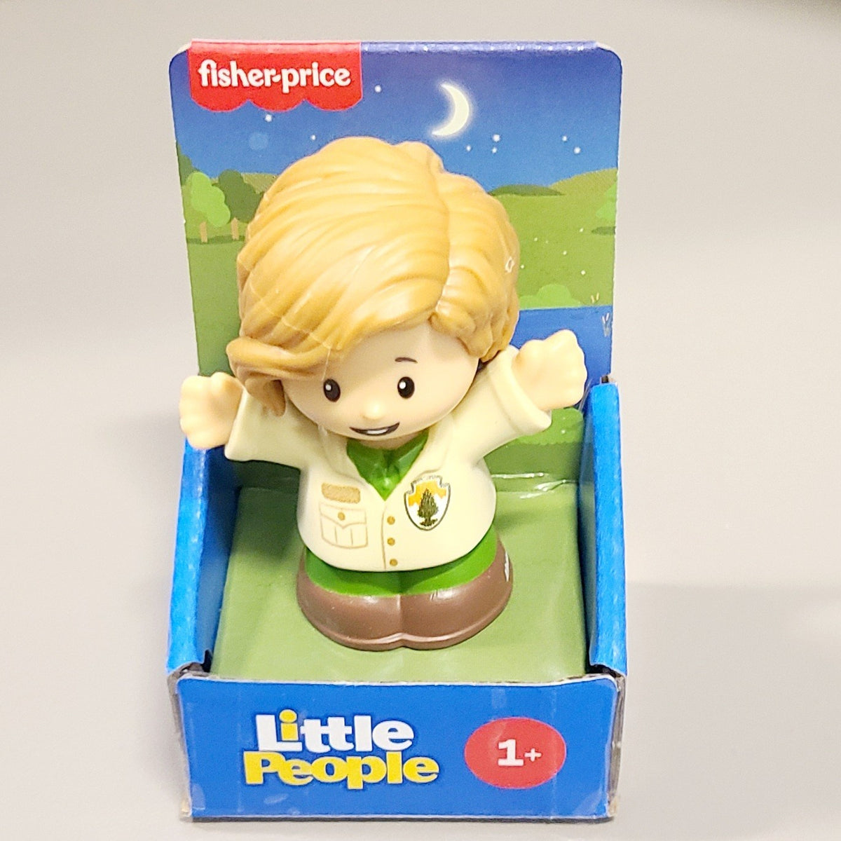 2026 Fisher Price Little People Girl Forest Park Ranger Toy Figure Mattel Rare