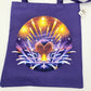 NEW Disney Parks EPCOT Luminous The Symphony Of Us Purple Tote Bag Fireworks