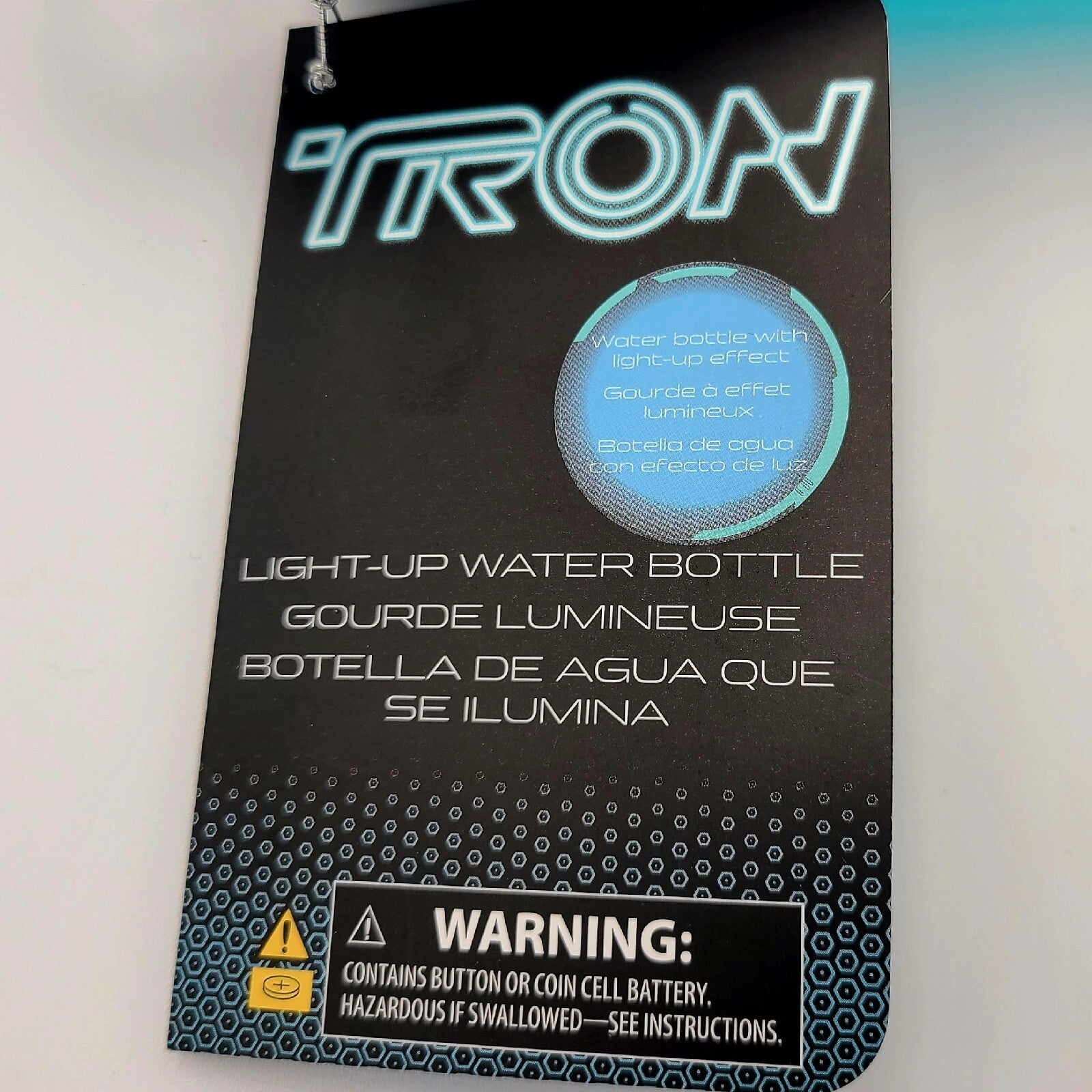 *Light Up Tron Water Bottle* 2023 Disney World Parks Lightcycle Run Ride Tumbler