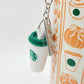 2026 Disney Parks Fall Starbucks Pumpkin Steel Tumbler Bottle Lid Spout Keychain