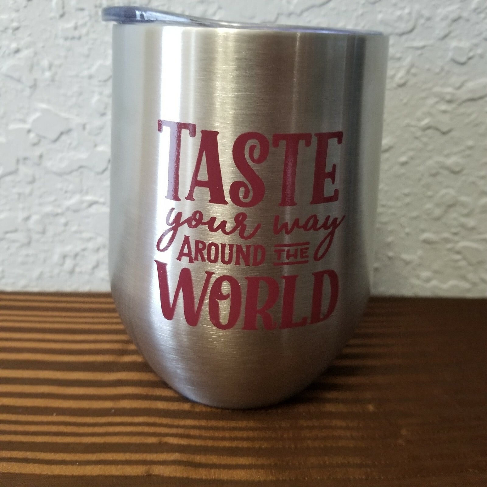Disney 2020 EPCOT Food & Wine Festival Taste Around The World Metal Tumbler Cup