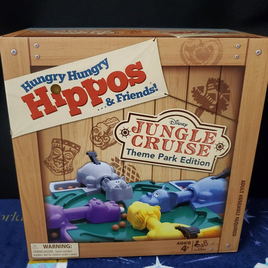 2021 Disney Parks Jungle Cruise Hungry Hippos Theme Park Edition Game Hasbro NEW