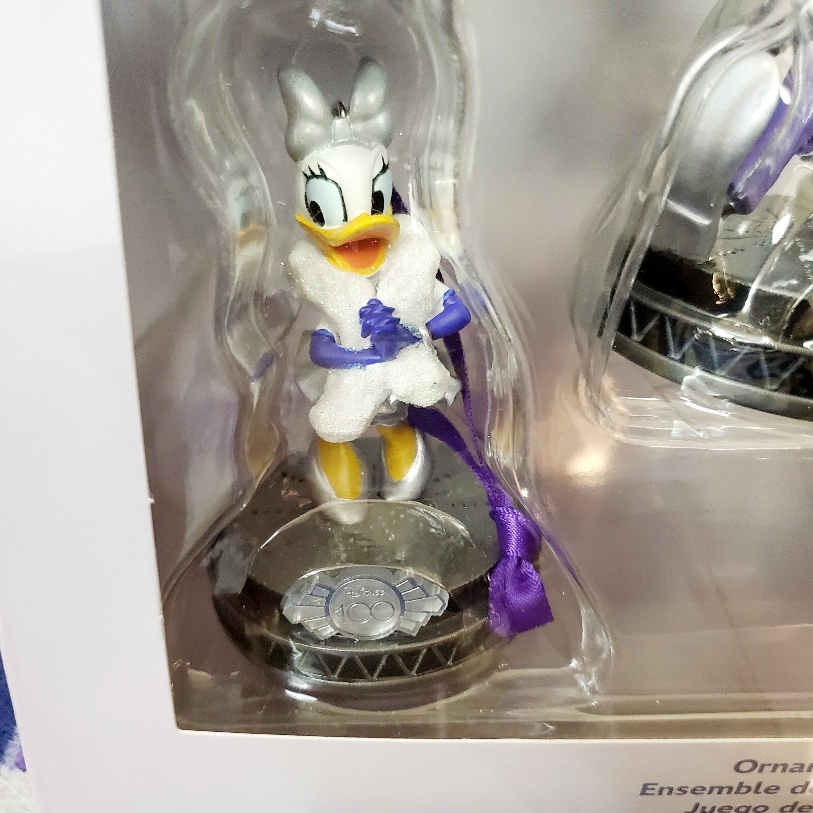 D100 Disney Park 100 Years Wonder Ornament Set Mickey Mouse & Friends Set of 5