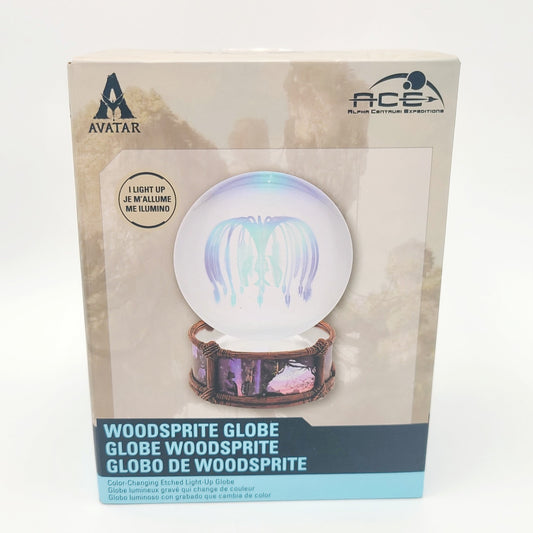 2026 Disney World Parks Avatar Woodsprite Color Changing Etched Light Up Globe